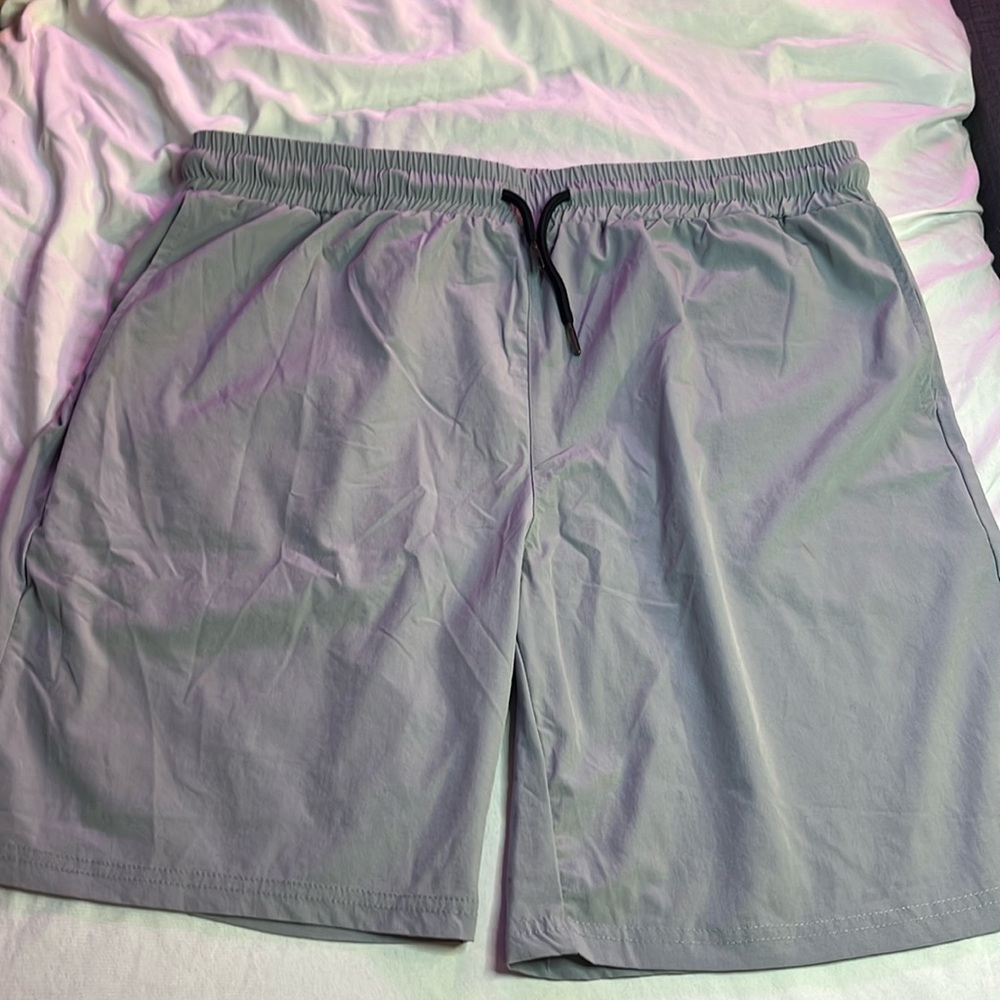 Coofandy Men’s Swim Trunks Grey